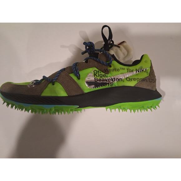 Nike Off-White Zoom Terra Kiger 5 Electric Green CD8179-300 Size 10.5M/12W DS OG main image 14